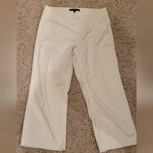 Saks Fifth Avenue White  Wide-Leg Pants